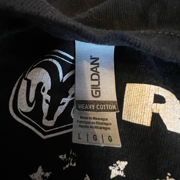 Ram trucks black tee shirt. Unisex size large. - Picture 2 of 2